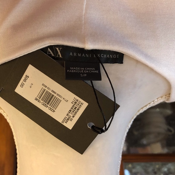 NWT Armani Exchange white dress - Picture 8 of 9